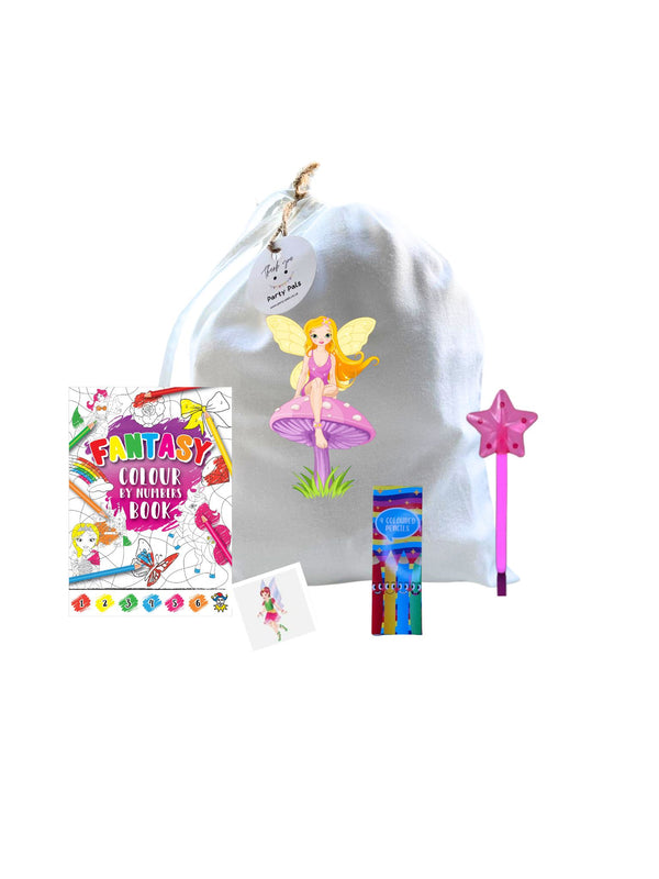 Pre Filled Fairy Fabric Party Bag